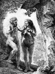 Adam und Eva, 1638